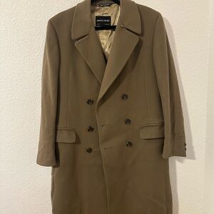 Pierre Cardin Men's Brown Trench Coat